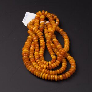 Antique amber necklace. — image 3