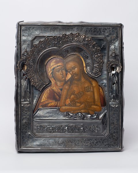 Icon “Don’t cry for me Mother” 1887 Year. — image 1