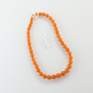 Natural Baltic Amber necklace, pressed. — image 2
