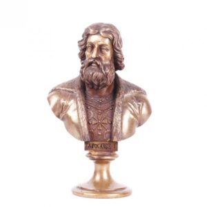 Russian bronze bust of Grand Duke Yaroslav I, F. Chopin — image 1