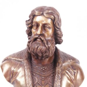 Russian bronze bust of Grand Duke Yaroslav I, F. Chopin — image 2