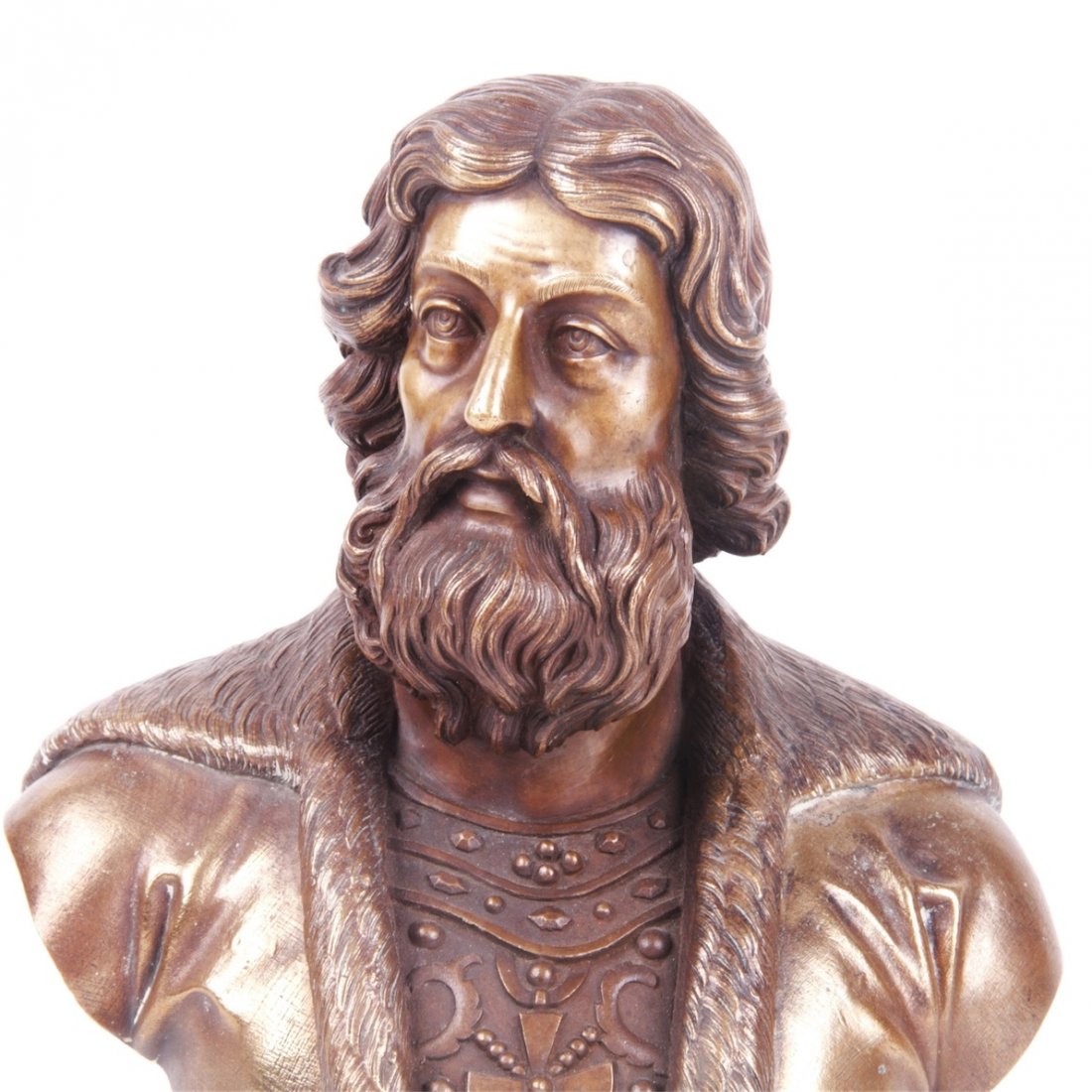 Russian bronze bust of Grand Duke Yaroslav I, F. Chopin — image 2