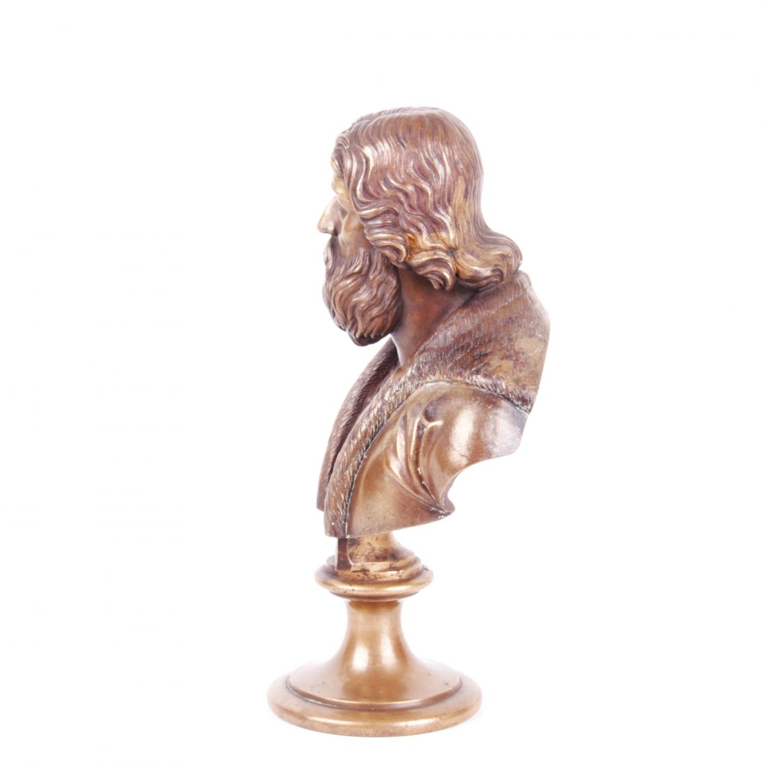 Russian bronze bust of Grand Duke Yaroslav I, F. Chopin — image 3