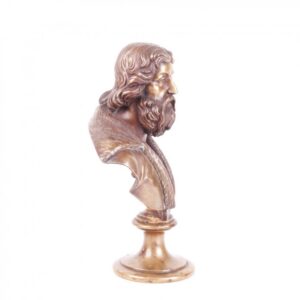 Russian bronze bust of Grand Duke Yaroslav I, F. Chopin — image 5