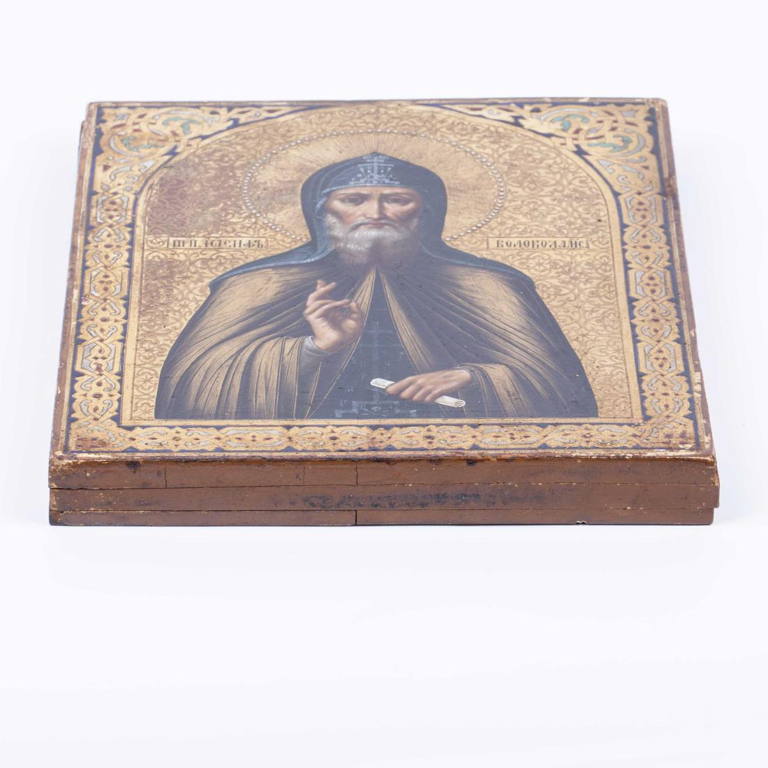 Russian Icon of Saint Joseph of Volokolamsk — image 2