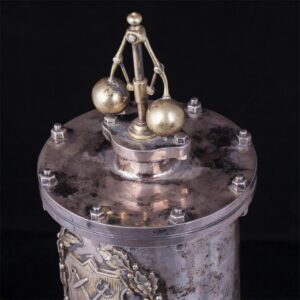 Russian imperial time silver goblet by I.Sazikov — image 3