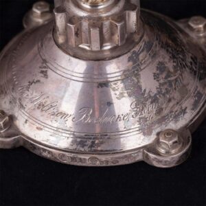 Russian imperial time silver goblet by I.Sazikov — image 7