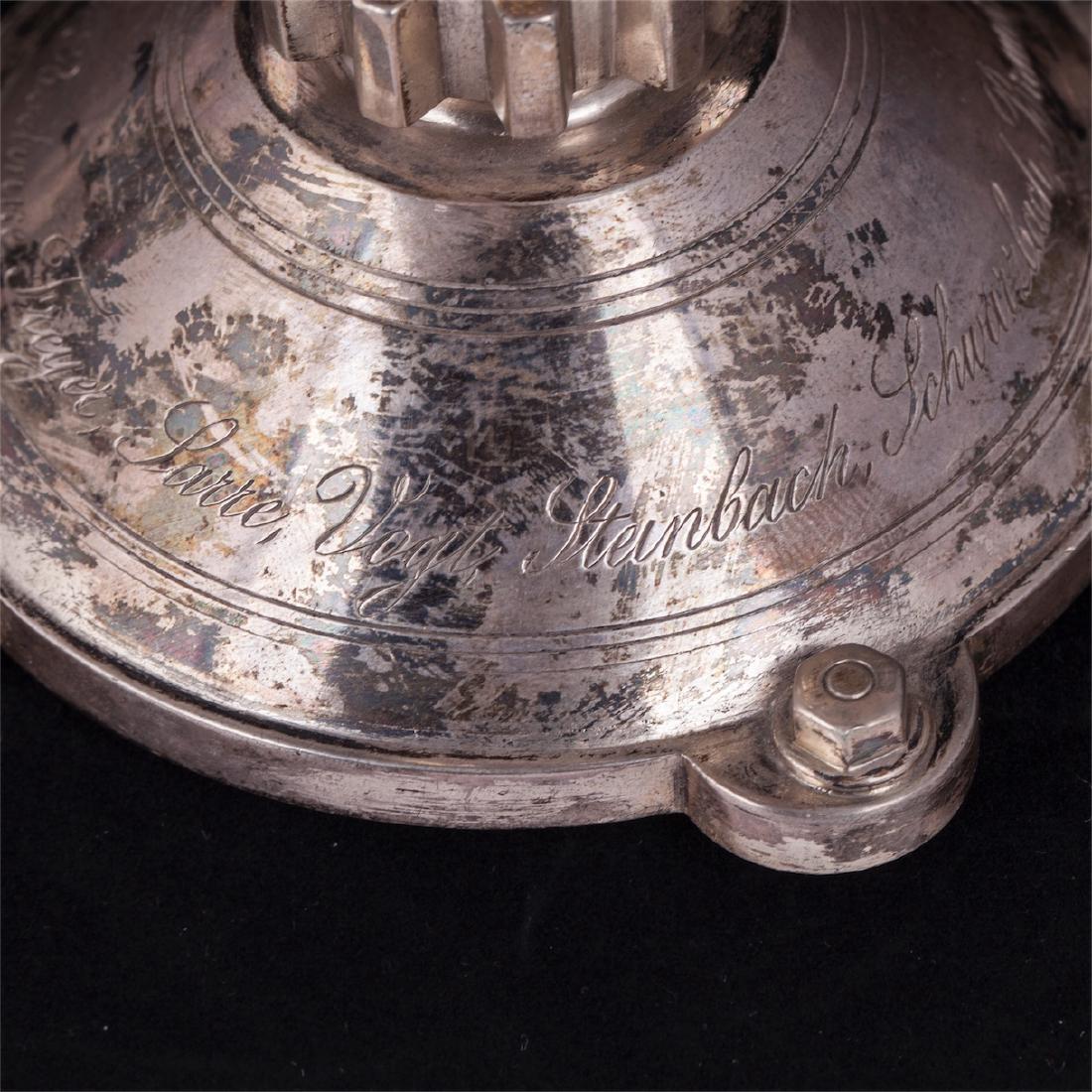 Russian imperial time silver goblet by I.Sazikov — image 8