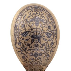 Russian silver-gilt decorative spoon ladle — image 3