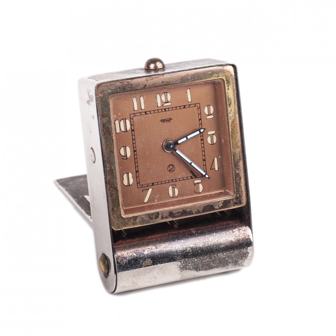 Desk mechanical clock "Jaeger Le Coultre" — image 1