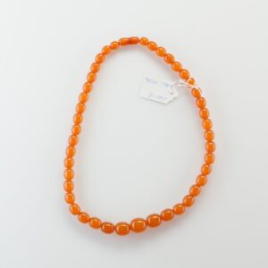 Natural Baltic Amber necklace, pressed. — image 2