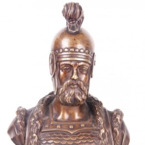 Russian bronze bust of Grand Duke Izyaslav I, F. Chopin — image 2