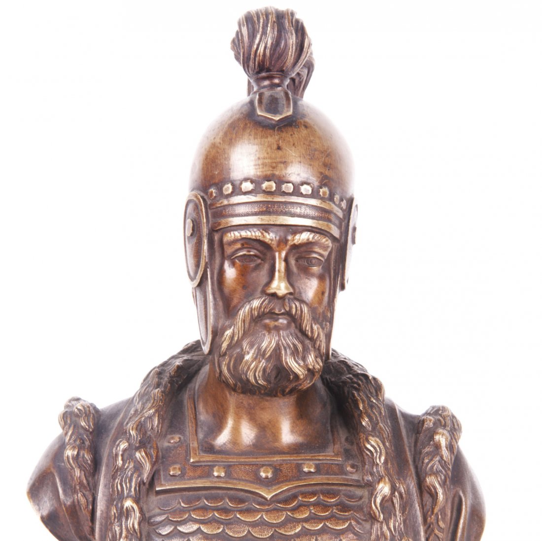 Russian bronze bust of Grand Duke Izyaslav I, F. Chopin — image 2
