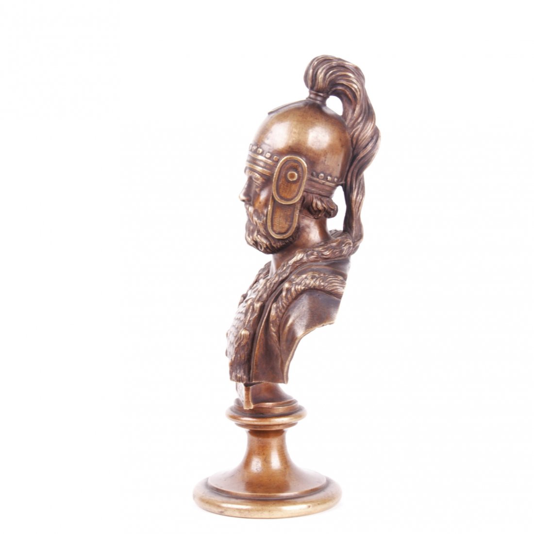 Russian bronze bust of Grand Duke Izyaslav I, F. Chopin — image 3