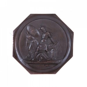 Russian plaque from the series depicting 1812 War — image 1