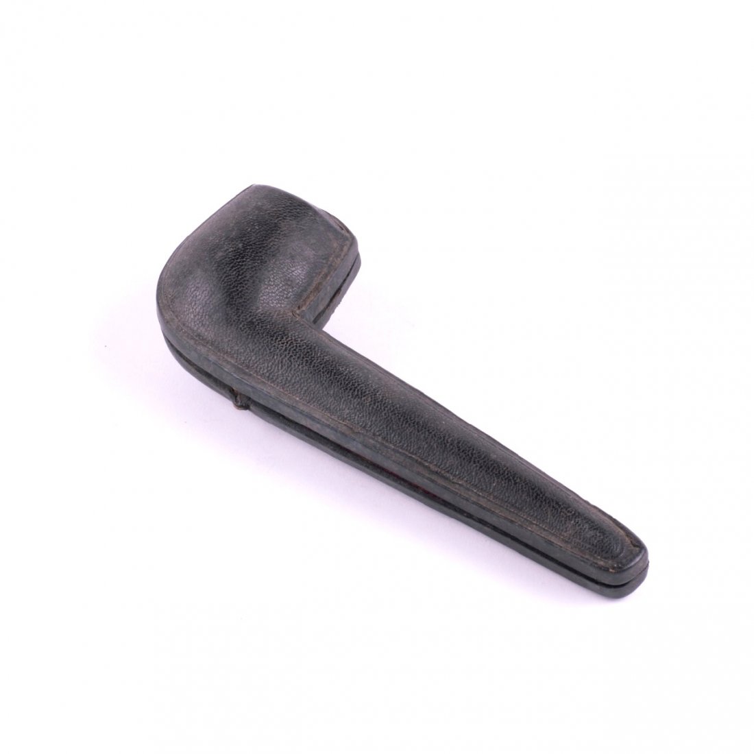 Antique smoking pipe with amber in case. — image 2