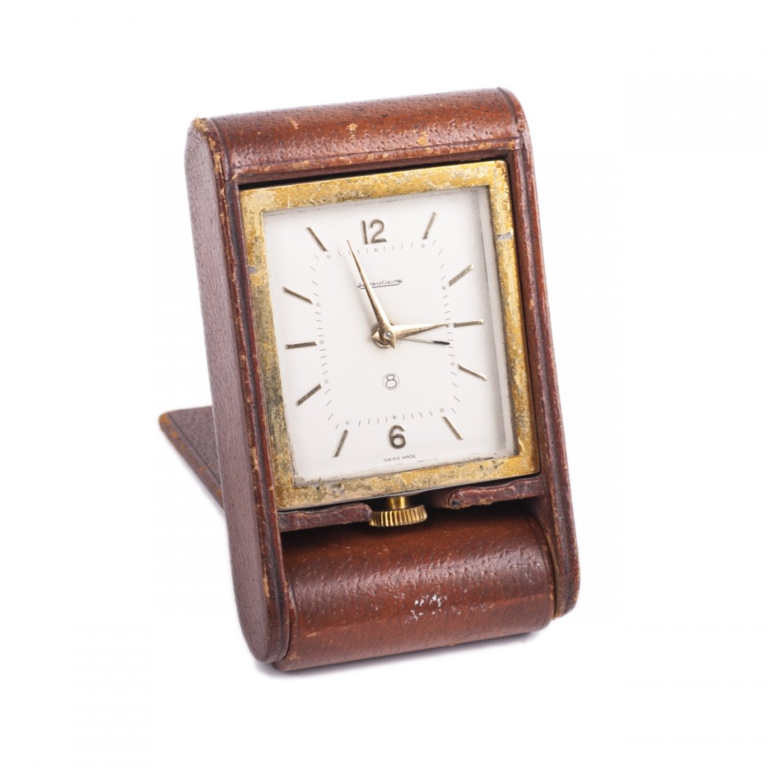 Desk mechanical clock "Jaeger Le Coultre" — image 1