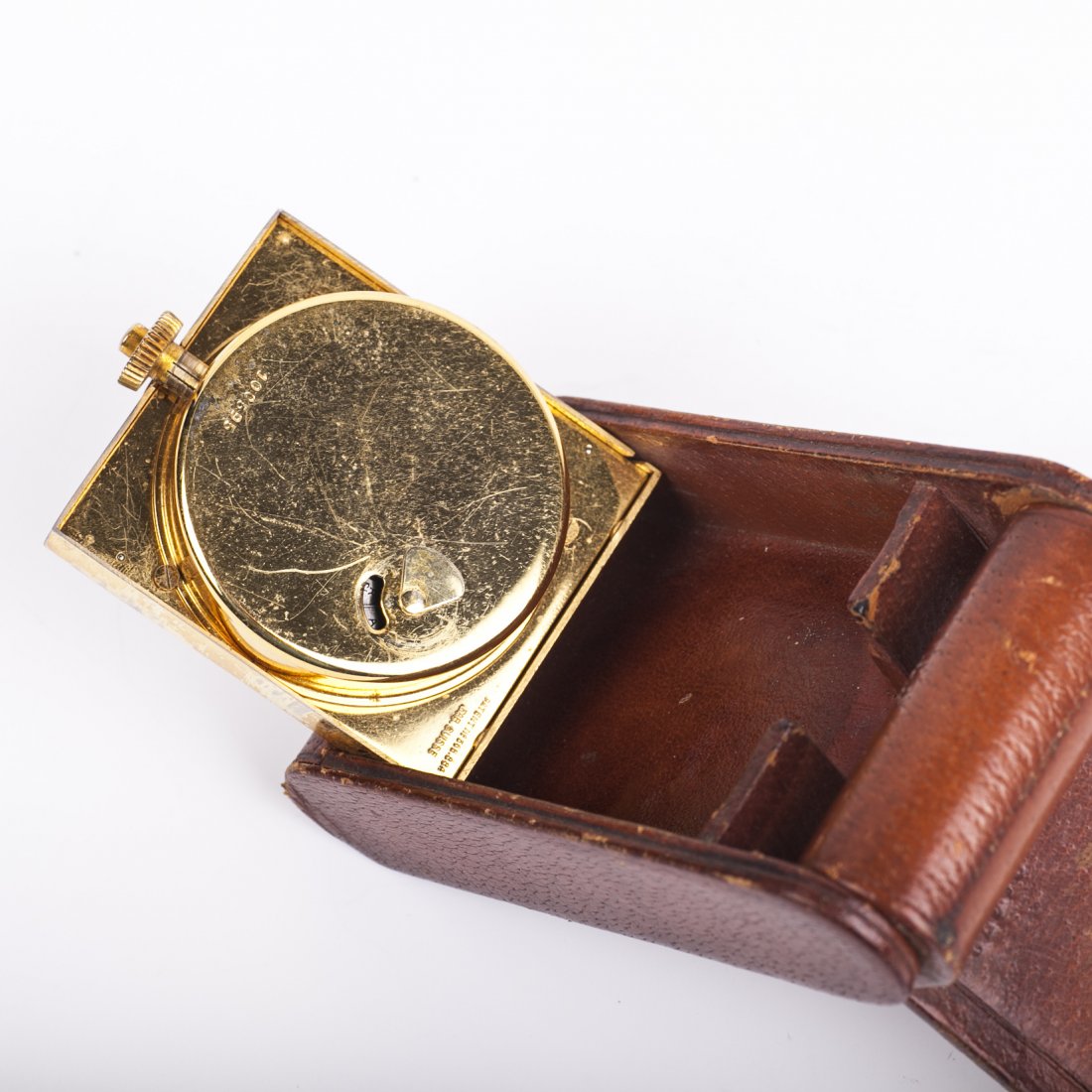 Desk mechanical clock "Jaeger Le Coultre" — image 5
