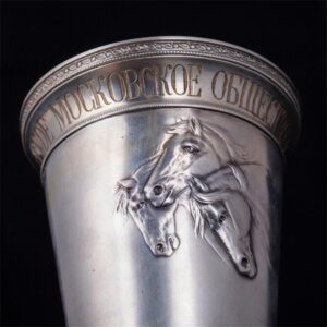 Horse running prize goblet by O.Kurlukov — image 2