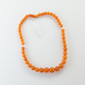 Natural Baltic Amber necklace, pressed. — image 2