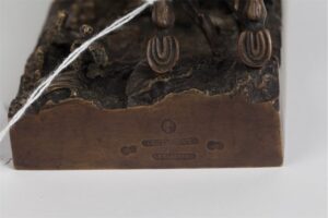 Rare Russian bronze "Hunting". — image 5