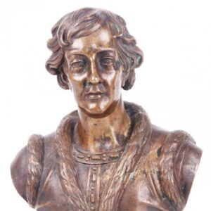 Russian bronze bust of Grand Duke Sviatopolk I, F. — image 2