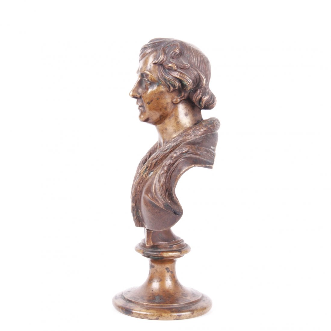 Russian bronze bust of Grand Duke Sviatopolk I, F. — image 3