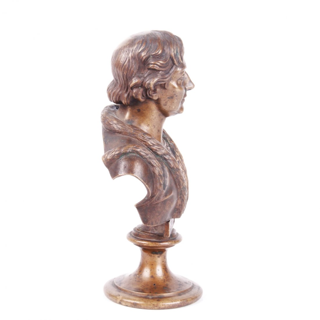 Russian bronze bust of Grand Duke Sviatopolk I, F. — image 5