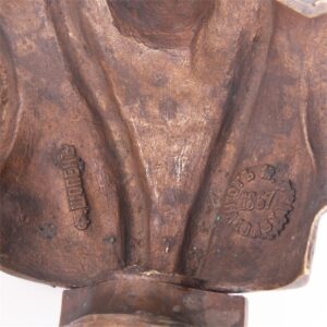 Russian bronze bust of Grand Duke Sviatopolk I, F. — image 7