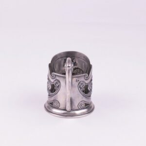 Russian heavy teaglass-holder. G.Samoshin. — image 4