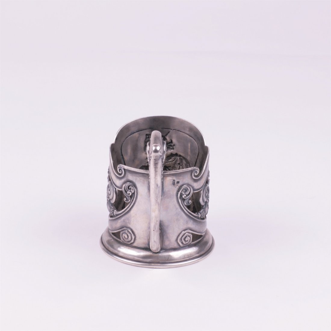Russian heavy teaglass-holder. G.Samoshin. — image 4