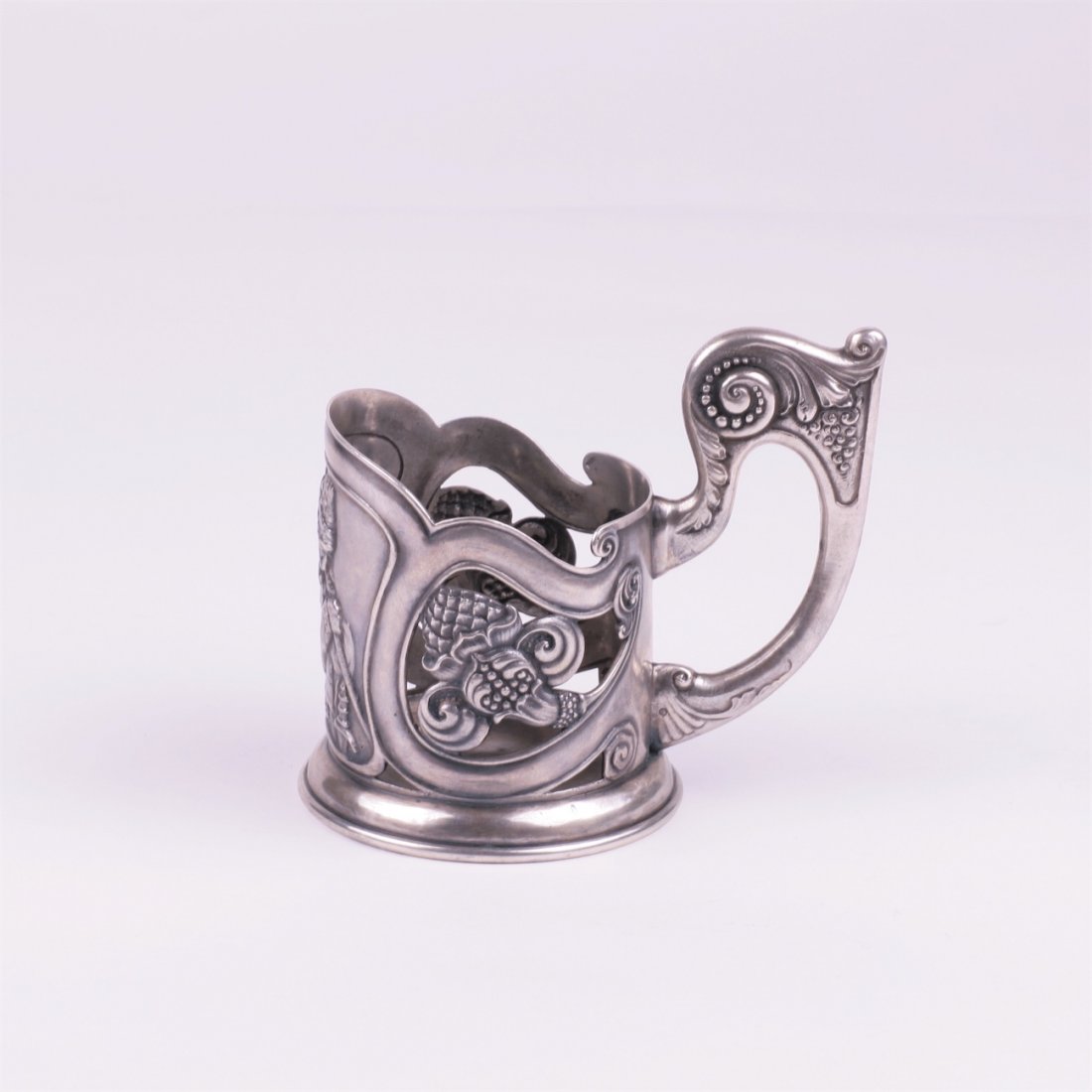 Russian heavy teaglass-holder. G.Samoshin. — image 5