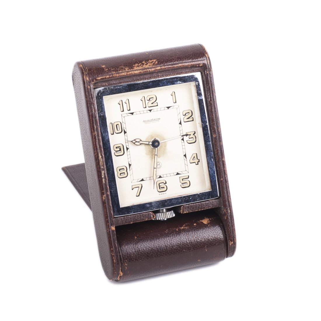Desk mechanical clock "Jaeger Le Coultre" — image 1