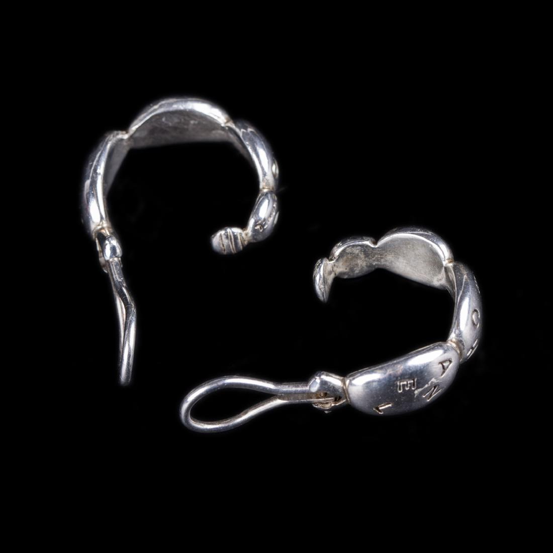 New Chanel silver earclips — image 3
