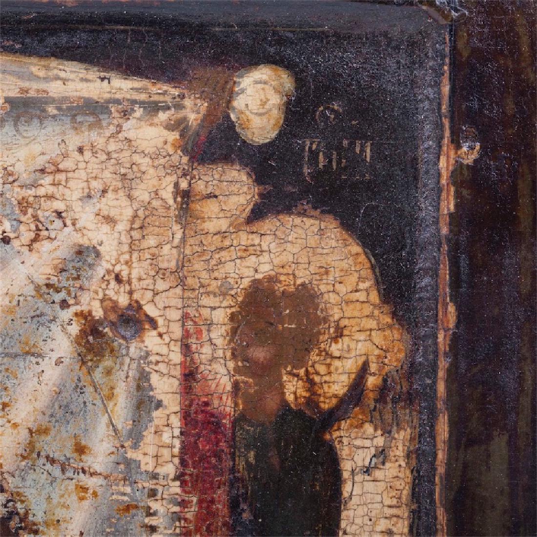 Rare Russian Icon of Christ Miraculous — image 5