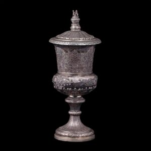 Renaissance style silver goblet by Ya. Wiberg — image 1