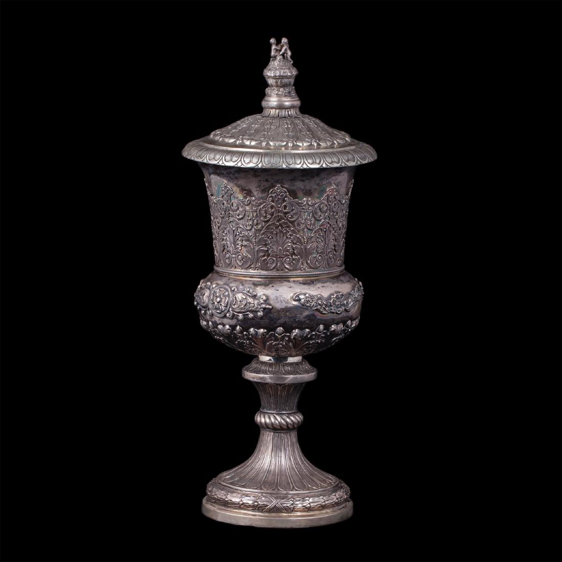 Renaissance style silver goblet by Ya. Wiberg — image 1