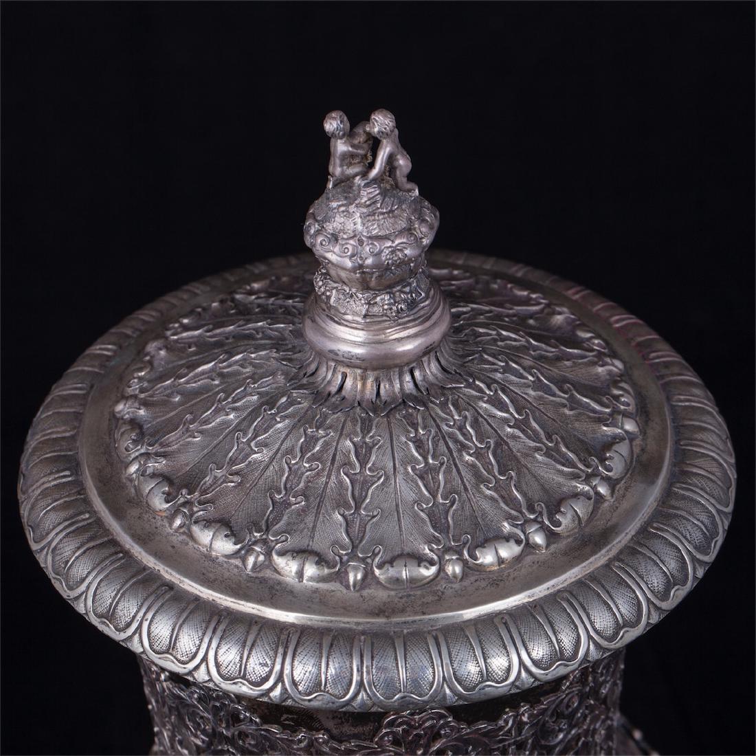 Renaissance style silver goblet by Ya. Wiberg — image 2