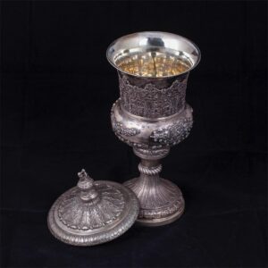Renaissance style silver goblet by Ya. Wiberg — image 3