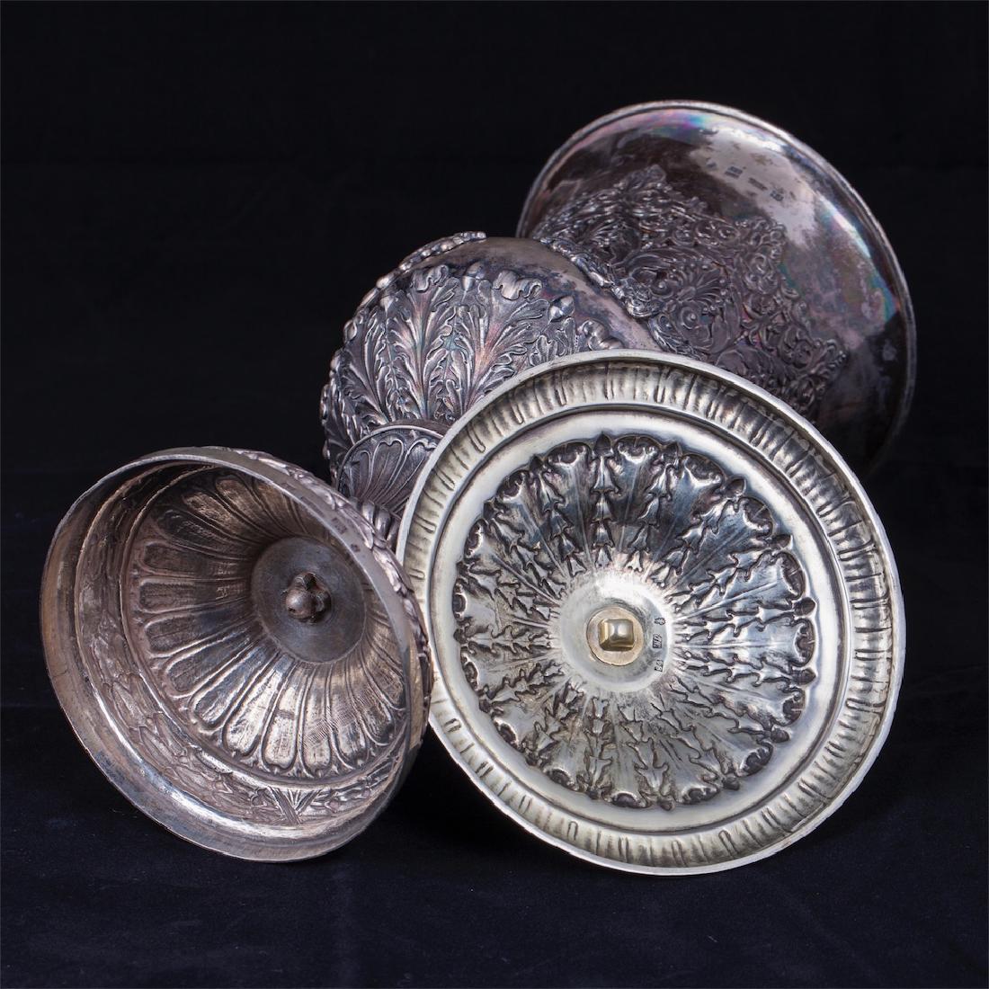 Renaissance style silver goblet by Ya. Wiberg — image 6