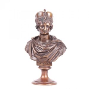 Russian bronze bust of Grand Duke Mstislav, F. Chopin — image 1