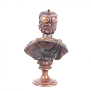 Russian bronze bust of Grand Duke Mstislav, F. Chopin — image 4