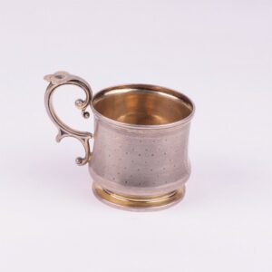 Russian silver teaglass-holder. Sazikov. — image 5