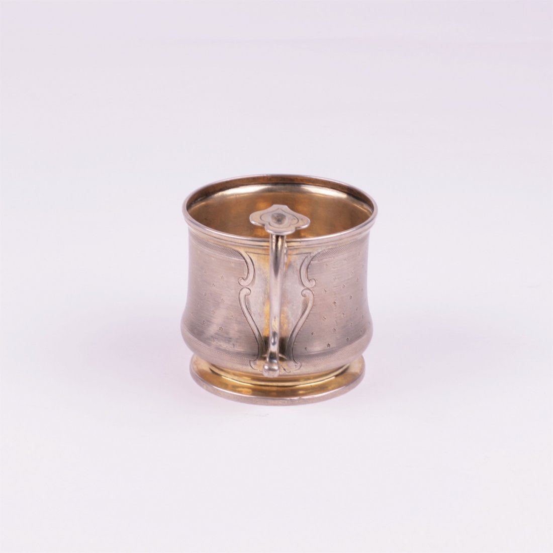 Russian silver teaglass-holder. Sazikov. — image 6
