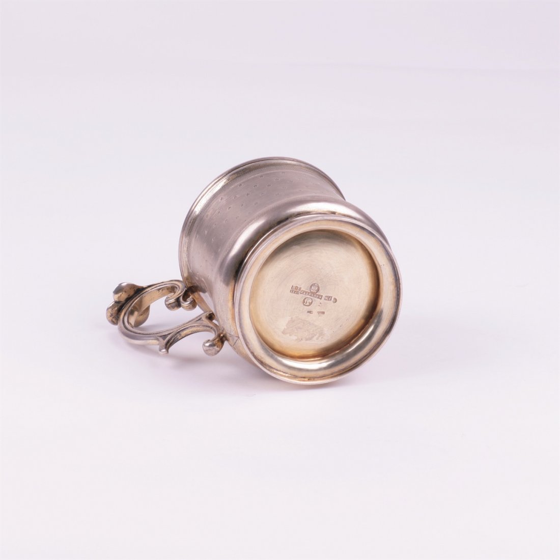 Russian silver teaglass-holder. Sazikov. — image 7