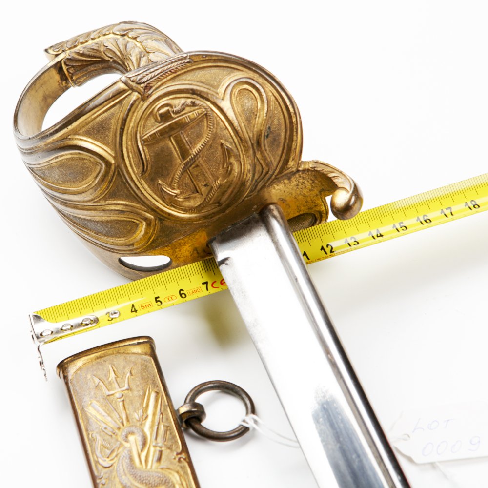 Extremely rare Danish navy sword. — image 7
