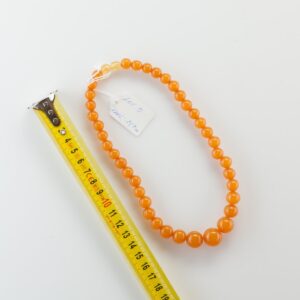Natural Baltic Amber necklace, pressed. — image 1