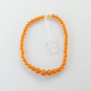 Natural Baltic Amber necklace, pressed. — image 3