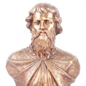 Russian bronze bust of Grand Duke Vsevolod II, F. — image 2