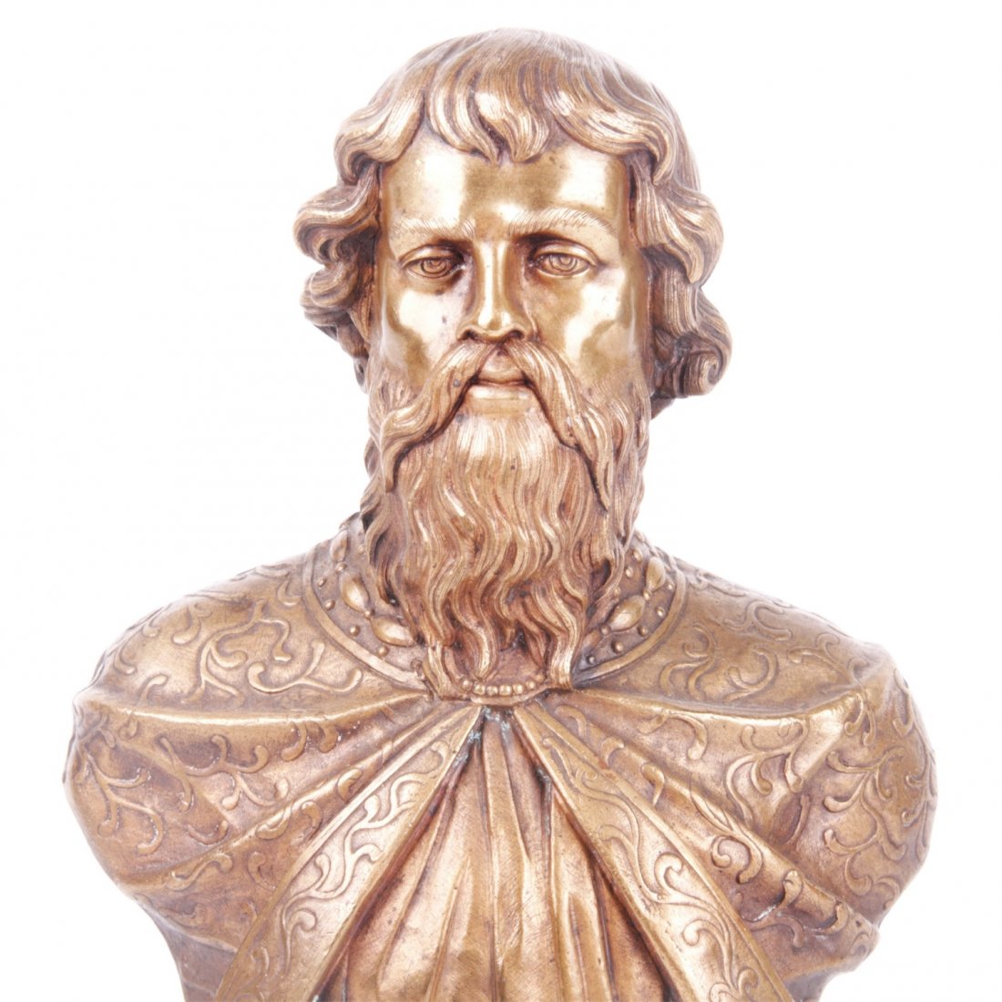 Russian bronze bust of Grand Duke Vsevolod II, F. — image 2